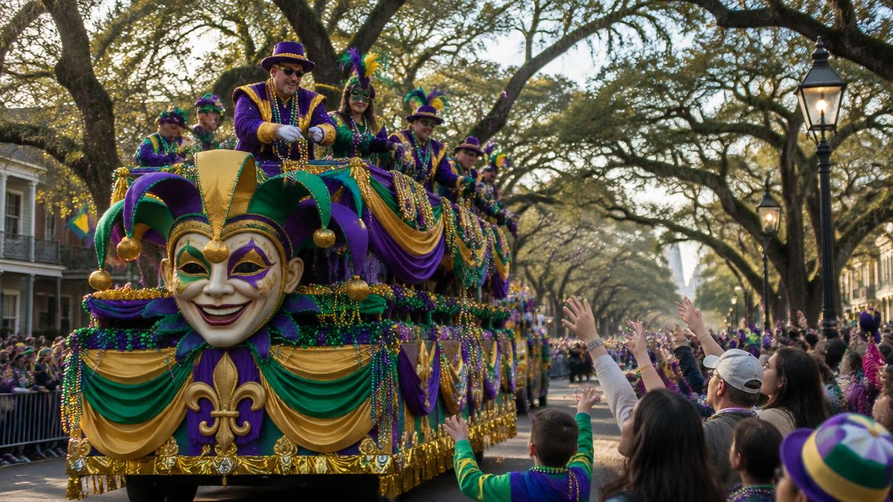 New Orleans Mardi Gras 2027 Weather: Fat Tuesday 9 February and the Parade Nights Before